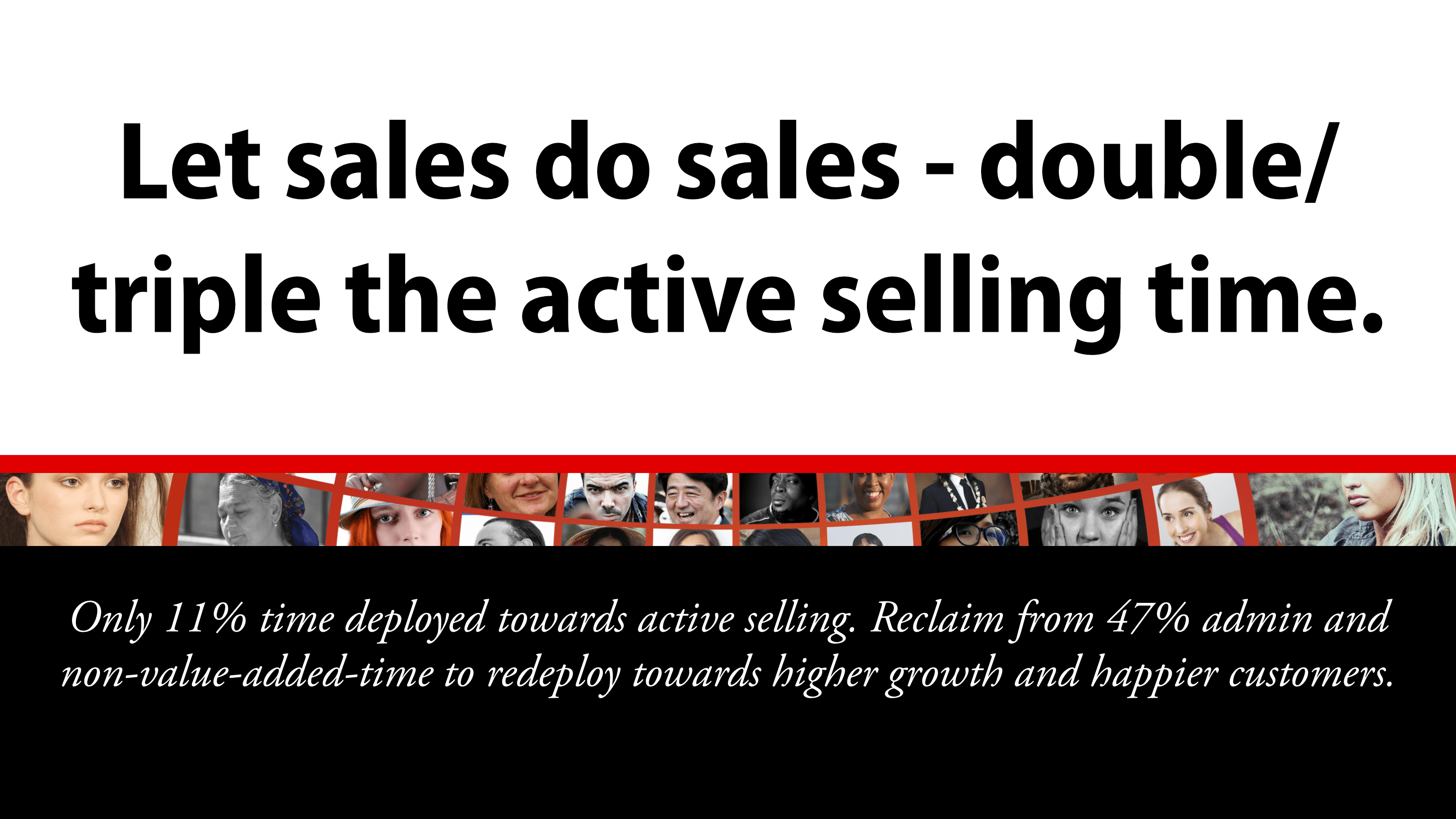 Click to view a larger version Let sales do sales