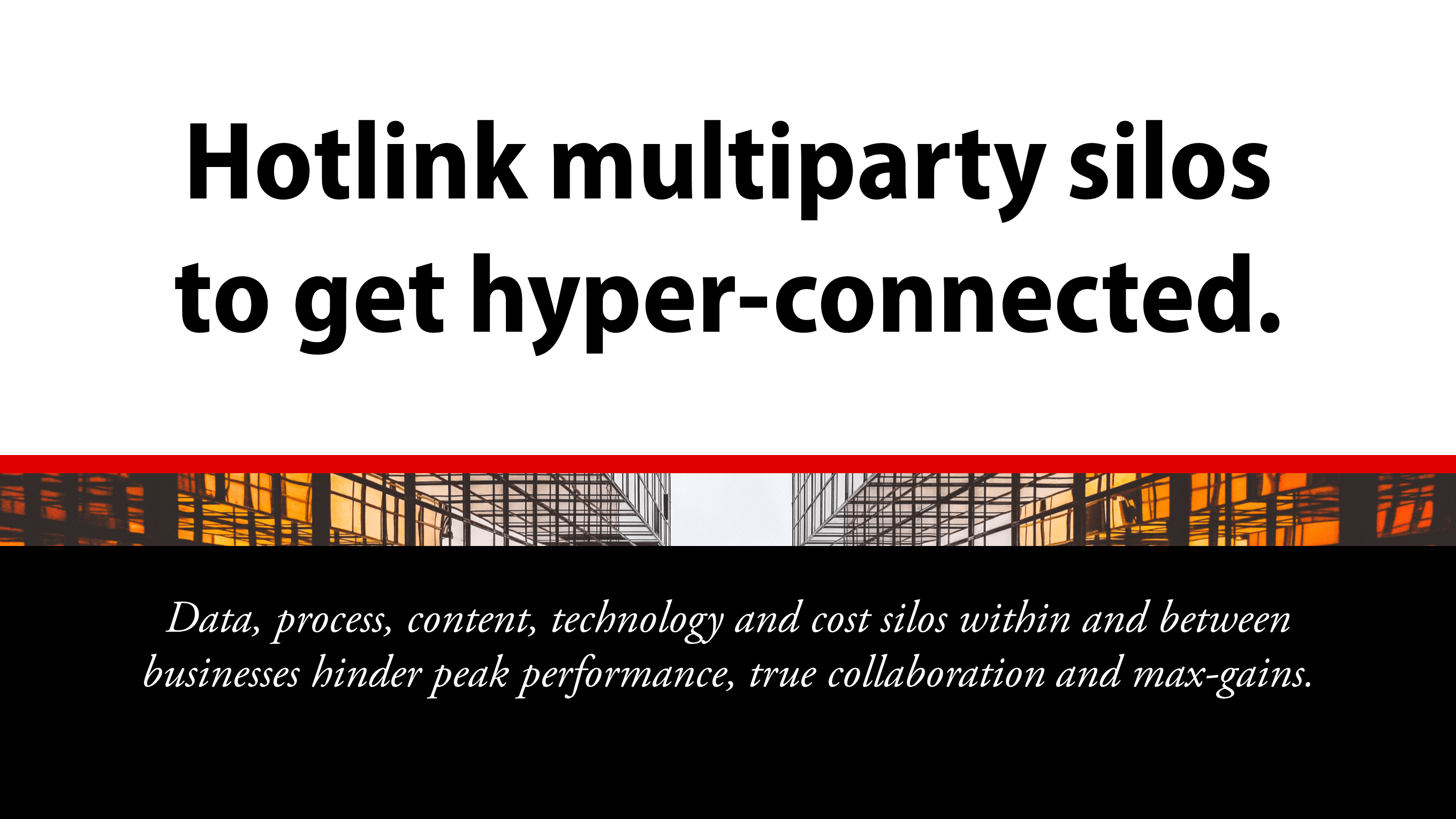 Click to view a larger version SILOS Hotlink Multiparty Silos